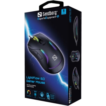 Sandberg LightFlow 6D Gamer Mouse 2