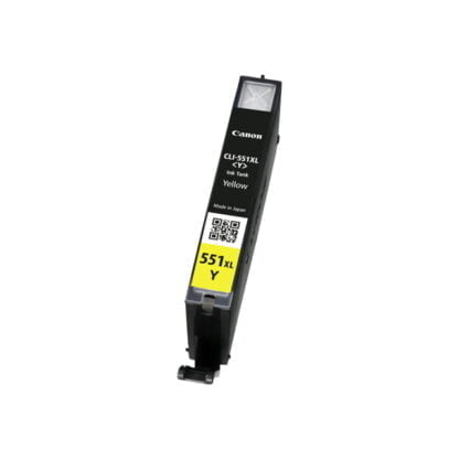 Canon CLI-551XL alkuperäinen keltainen tulostuskasetti 2