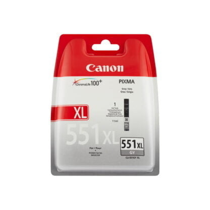 Canon CLI-551XL alkuperäinen harmaa tulostuskasetti 2