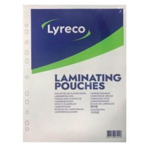 Lyreco laminointitasku 63x98mm 180mic kirkas