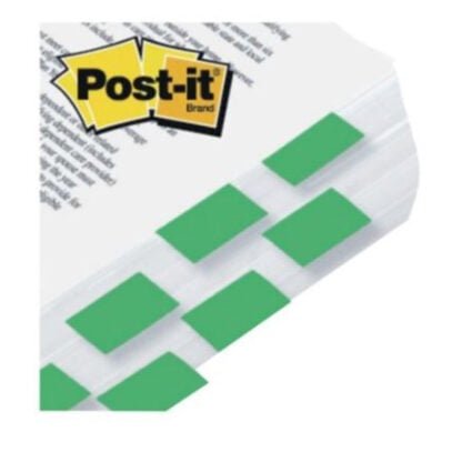 Post-it Index teippimerkki 25x44mm vihreä (2 nidettä) 4