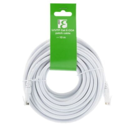 Cat6 laitekaapeli 10m valkoinen 3