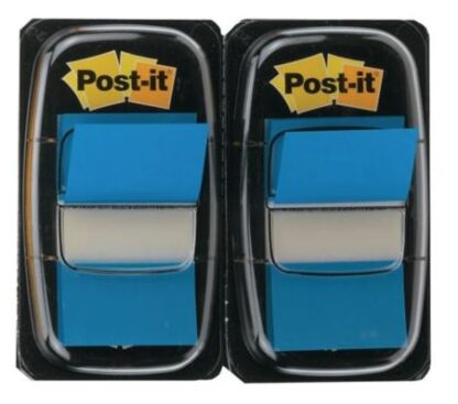 Post-it Index teippimerkki 25x44mm sininen (2 nidettä) 2