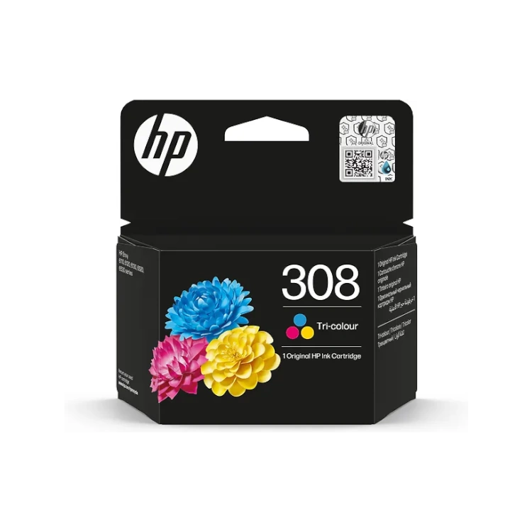 HP 308 moniväri tulostuskasetti alkuperäinen 2 HP 308 moniväri tulostuskasetti alkuperäinen 2