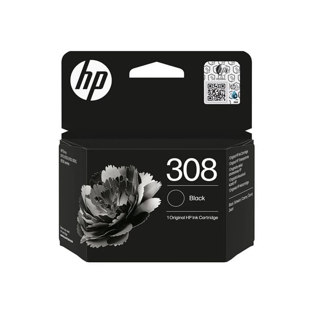 HP 308 musta tulostuskasetti alkuperäinen 2 HP 308 musta tulostuskasetti alkuperäinen 2