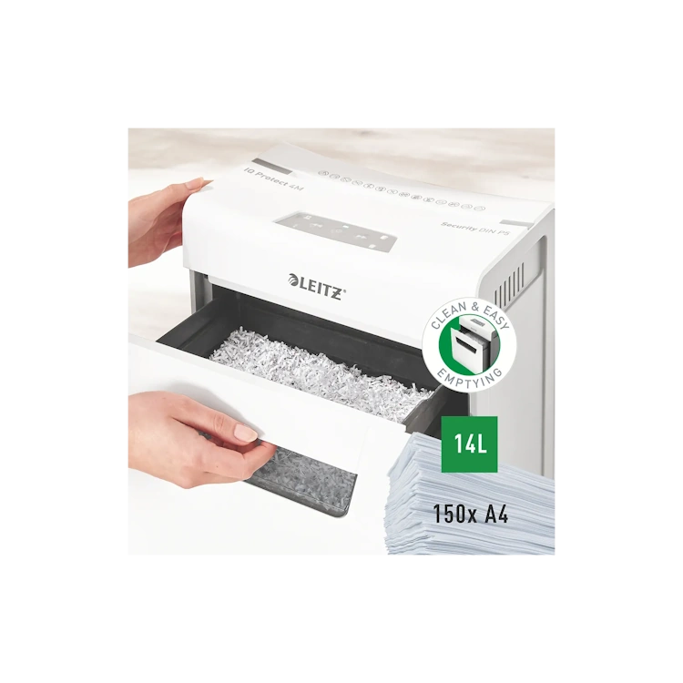 Leitz IQ Protect 4 paperisilppuri P5 4 Leitz IQ Protect 4 paperisilppuri P5 4
