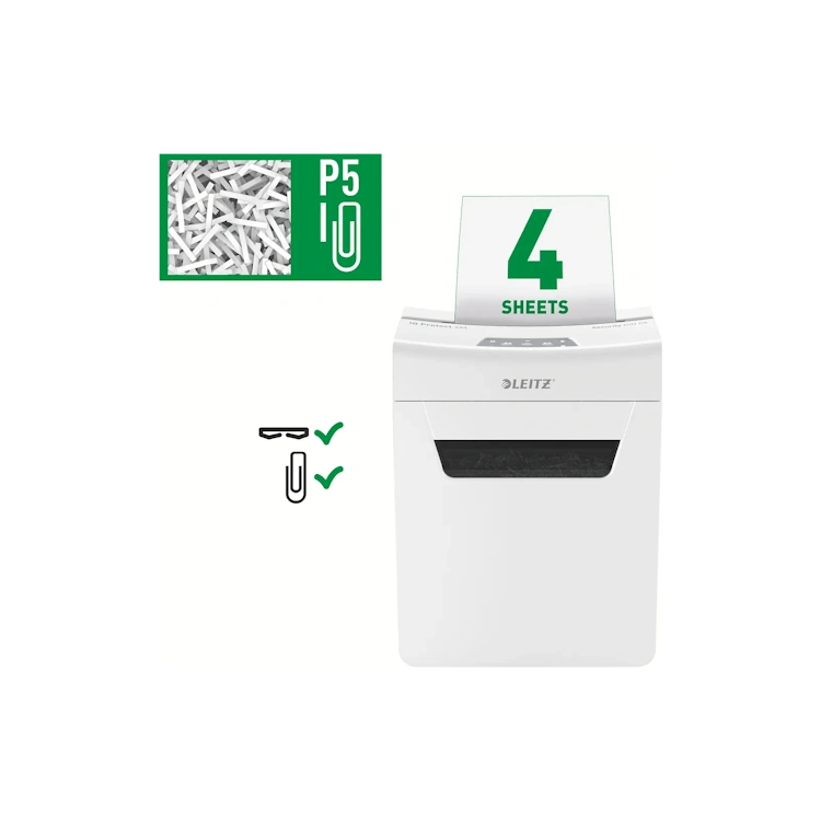 Leitz IQ Protect 4 paperisilppuri P5 6 Leitz IQ Protect 4 paperisilppuri P5 6