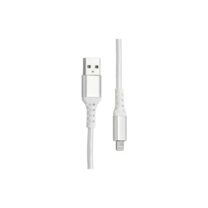 Fuj:tech USB-A – Lightning kaapeli 2m valkoinen