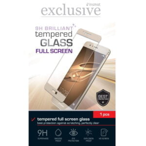 Insmat Galaxy A40 full screen panssarilasi musta
