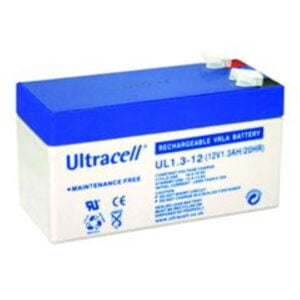 Ultracell UL1.3-12 suljettu lyijyakku