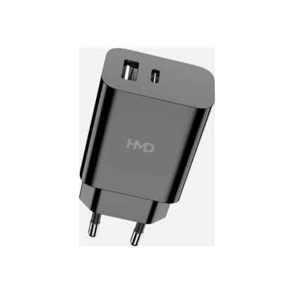 HMD Dual Port Wall Charger 30 W -verkkovirtalaturi musta 2