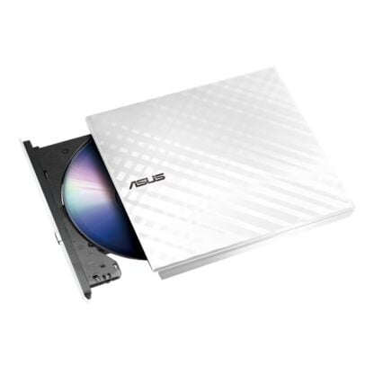 ASUS POLTTAVA USB-LIITÄNTÄINEN DVD-RW-ASEMA, valkoinen 2