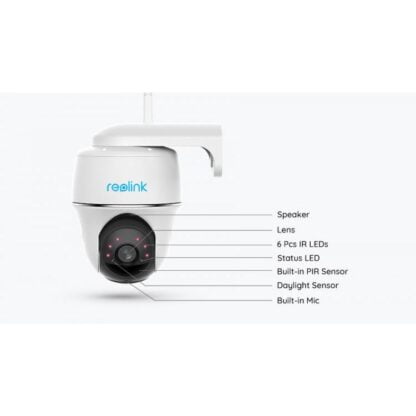 Reolink Argus Series B420 3MP akkukäyttöinen WiFi kamera ulkokäyttöön 3