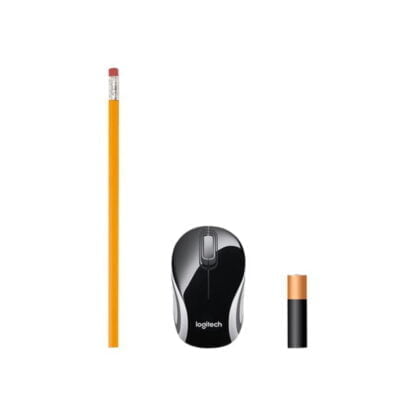 LOGITECH M187 musta mini langaton hiiri 4