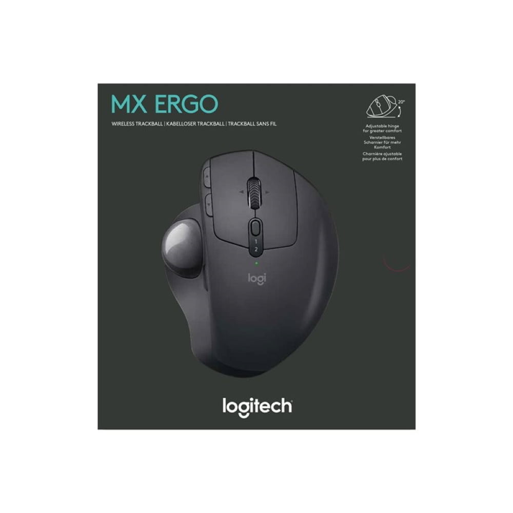 Logitech MX ERGO langaton pallohiiri musta 2 Logitech MX ERGO langaton pallohiiri musta 2