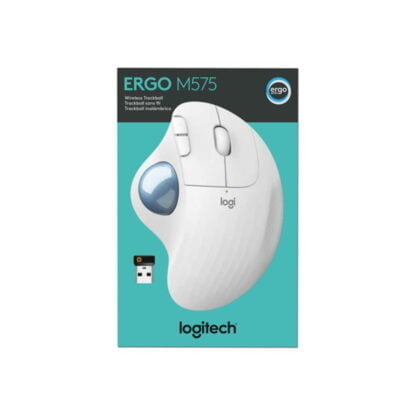 Logitech ERGO M575 pallohiiri valkoinen 2