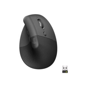Logitech Lift -ergonominen hiiri musta