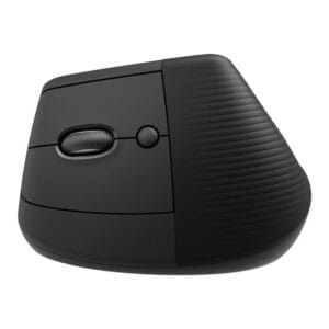 Logitech Lift -ergonominen hiiri musta vasenkätinen