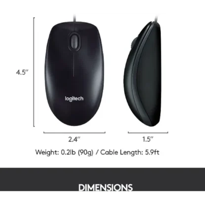 Logitech MK120 -näppäimistö ja hiiri 12