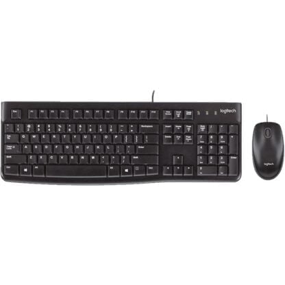 Logitech Desktop MK120 langallinen näppäimistö/hiiri paketti 2