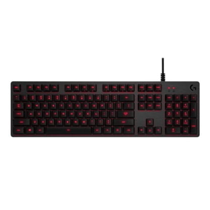 Logitech G413 Carbon – Red Led -pelinäppäimistö 2