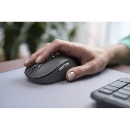 Logitech MK950 Signature Slim näppäimistö ja hiiri harmaa 6