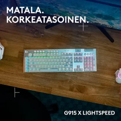 Logitech G915 X LIGHTSPEED matalaprofiilinen pelinäppäimistö 3
