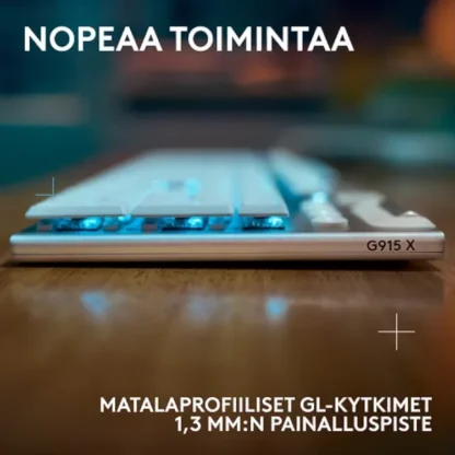 Logitech G915 X LIGHTSPEED matalaprofiilinen pelinäppäimistö 5