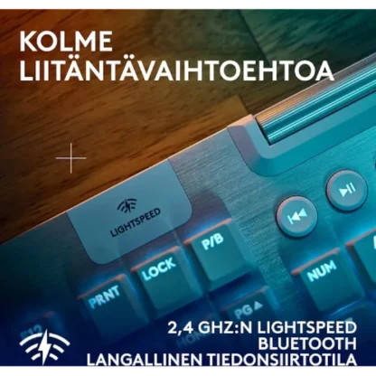 Logitech G915 X LIGHTSPEED matalaprofiilinen pelinäppäimistö 7