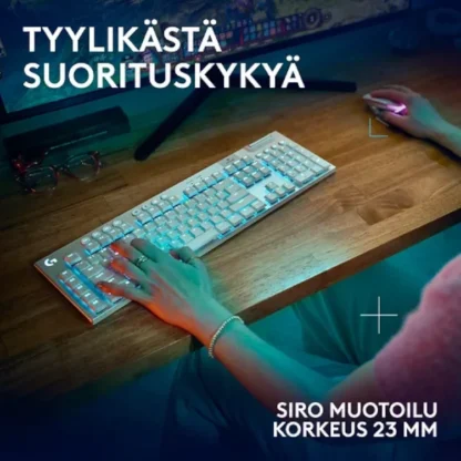 Logitech G915 X LIGHTSPEED matalaprofiilinen pelinäppäimistö 10