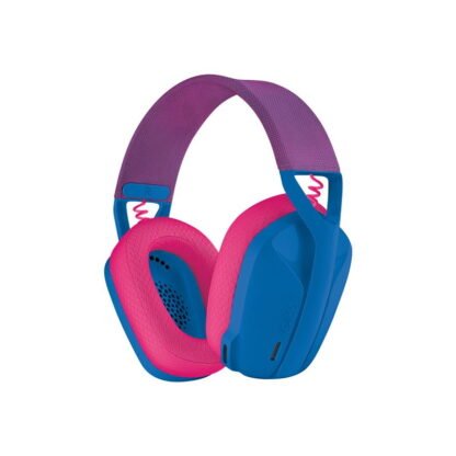 Logitech G435 LightSpeed -langattomat pelikuulokkeet sininen 2