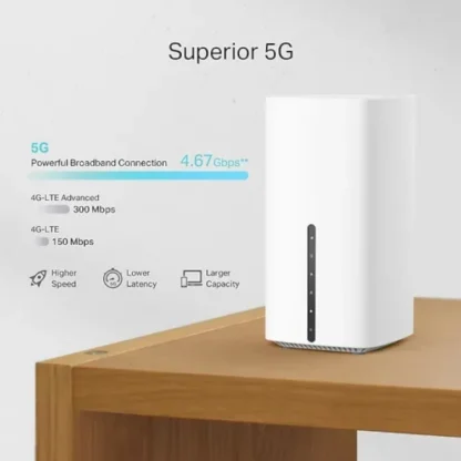 TP-LINK Archer NX200-5G/4G modeemi ja WiFi6 tukiasema 7