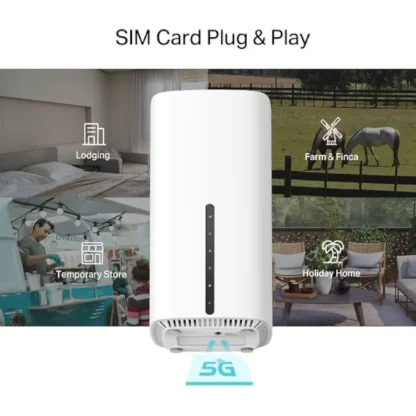 TP-LINK Archer NX200-5G/4G modeemi ja WiFi6 tukiasema 9