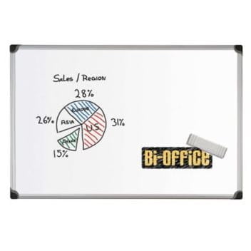 Bi-Office Classic valkotaulu magneettinen 120 x 90 cm 3