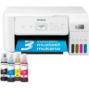 Epson EcoTank ET-2876 A4-monitoimitulostin valkoinen