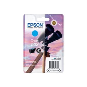EPSON 502 alkuperäinen syaani tulostuskasetti