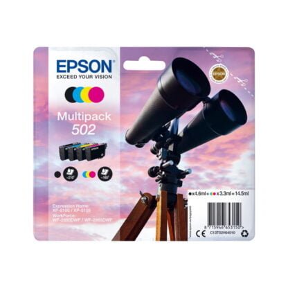 Epson 502 monipakkaus (4 kasettia) 2
