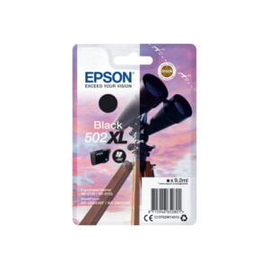 EPSON 502XL alkuperäinen musta tulostuskasetti 8