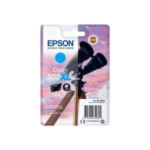 EPSON 502XL alkuperäinen syaani tulostuskasetti