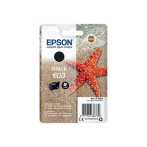 EPSON 603 alkuperäinen musta tulostuskasetti