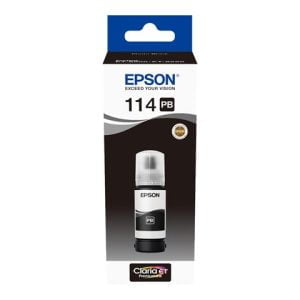 Epson EcoTank 114 photo musta mustepullo