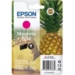 EPSON 604 alkuperäinen magenta tulostuskasetti 2