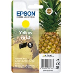 EPSON 604 alkuperäinen keltainen tulostuskasetti