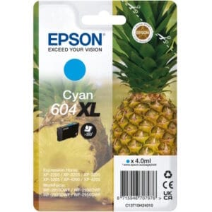 EPSON 604XL alkuperäinen syaani tulostuskasetti