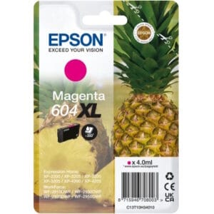 EPSON 604XL alkuperäinen magenta tulostuskasetti