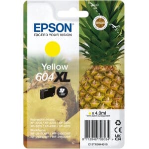 EPSON 604XL alkuperäinen keltainen tulostuskasetti