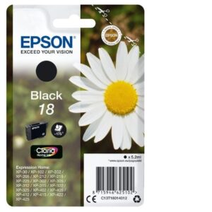 Epson 18 musta tulostuskasetti