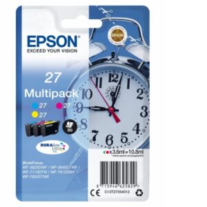 Epson 27 monipakkaus (sininen, punainen, keltainen)