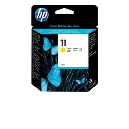 HP 11 keltainen tulostuskasetti 2