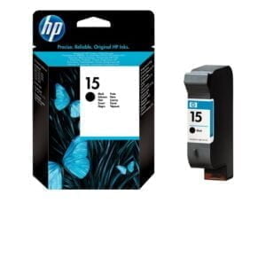 HP 15 musta tulostuskasetti